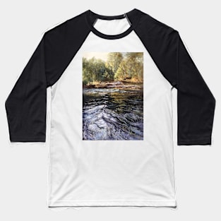 'Burbling River' (Jamieson) Baseball T-Shirt